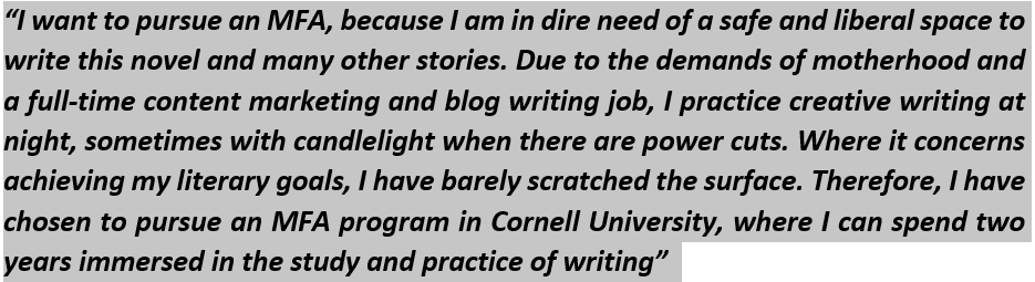 10 Statement Of Purpose Examples How To Wow The Admission Committees Of Fully Funded Mfa Programs With Your Personal Statement Guide Samples Tips Creative Writing News