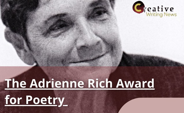 The Adrienne Rich Award for Poetry, creative writing news, flyer.